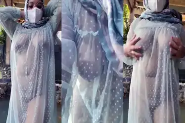Bokep Jilbab Baju Transparan Outdoor Amatir